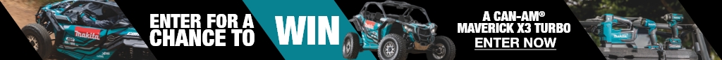 Enter for a chance to win a can-am Maverick x3 turbo
